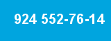 924 552-76-14 924 552-76-14